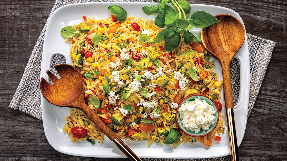 Orzo-Avocado Summer Salad