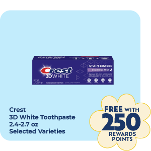 Crest 3D White Toothpaste 2.4-2.7oz, Selected Varieties