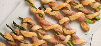 Bacon Asparagus Pastry Twists