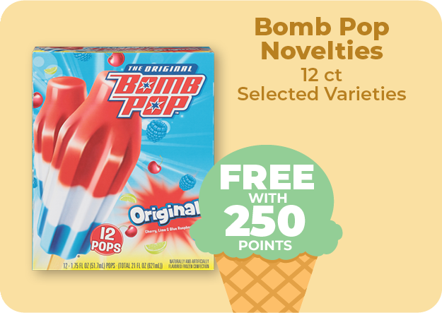 Bomb Pop Novelties 12ct, Selected Varieties
