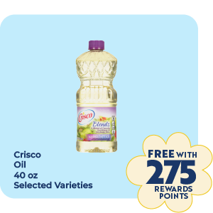 Crisco Oil 40oz, Selected Varieties