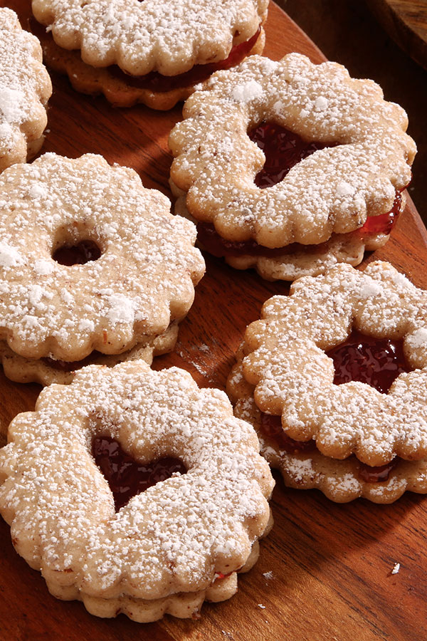 Austrian Linzer Cookies Austrian Linzer Cookies