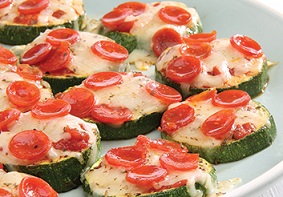 Zucchini Pizza Bites