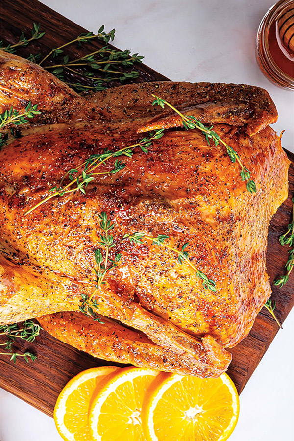 Orange Honey Glazed Turkey