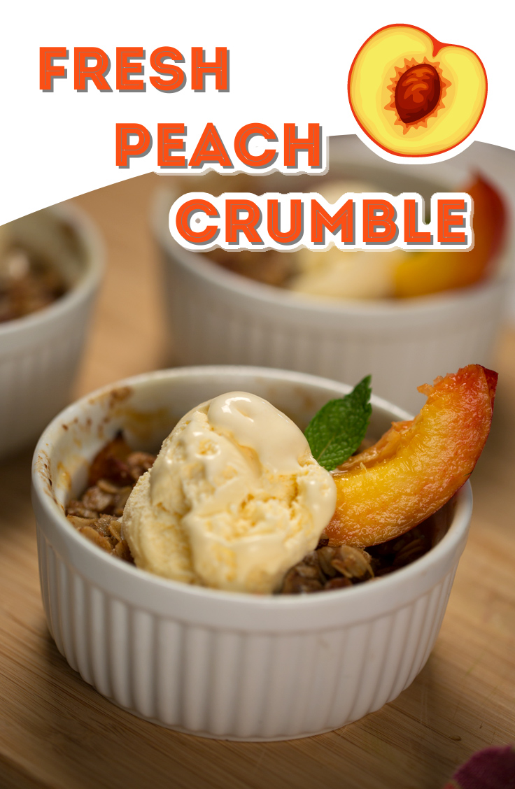Fresh Peach Crumble