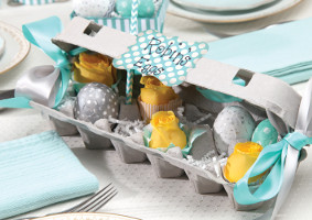 Make It: Egg Carton Centerpiece