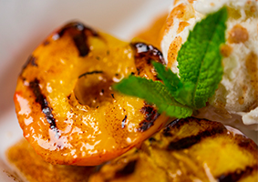 Grilled Peaches 