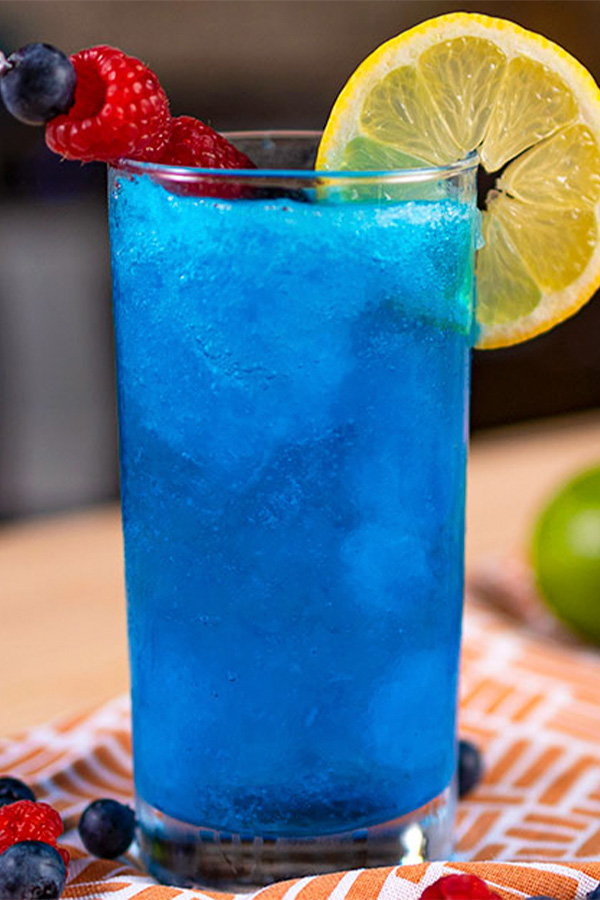 Blue Raspberry Lemonade Slushy