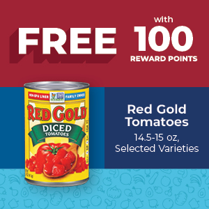Red Gold Tomatoes 14.5-15 oz, Selected Varieties
