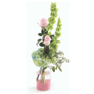Tall Cylindrical Vase