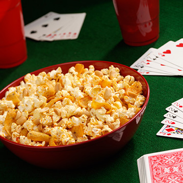 Buffalo-Style Hot Popcorn Snack Buffalo-Style Hot Popcorn Snack
