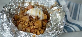 Caramel Apple Crunch Foil Packets