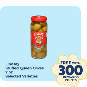 Lindsay Stuffed Queen Olives 7oz, Selected Varieties