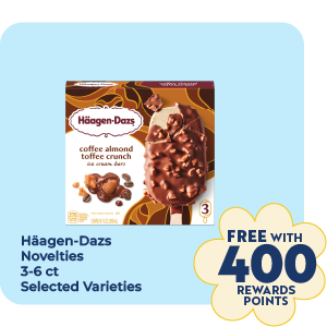Haagen Dazs Novelties 3-6 ct, Selected Varieties