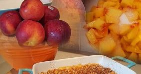 Fresh Peach Crumble