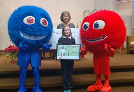 Chompers and contest winners Chompers and contest winners