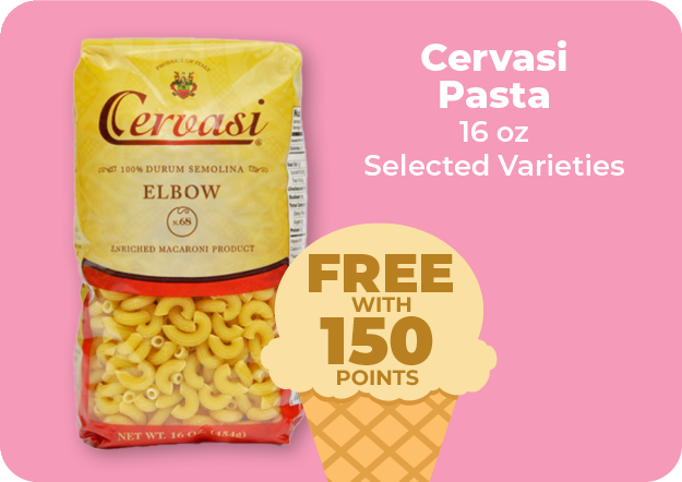 Cervasi Pasta 16oz, Selected Varieties