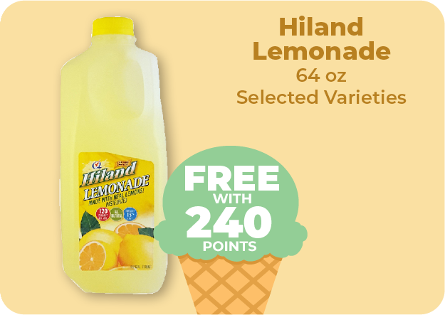 Hiland Lemonade 64oz, Selected Varieties