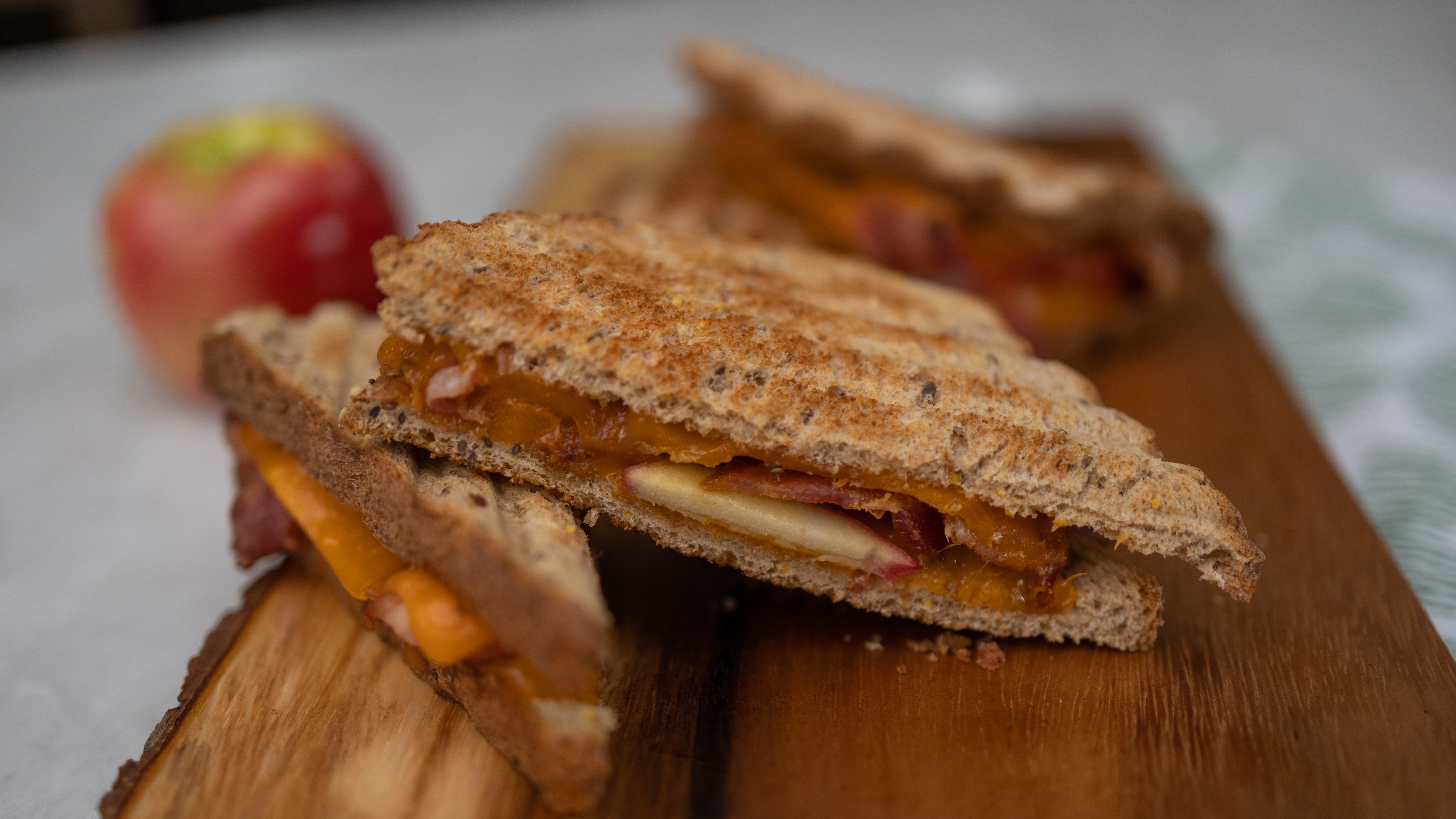 Apple & Bacon Grilled Cheese