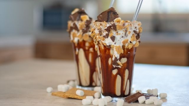 Extreme S'mores Milkshake