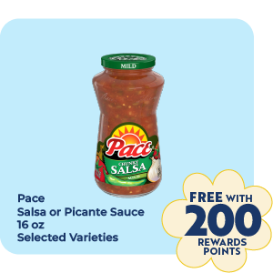 Pace Salsa or Picante Sauce 16oz, Selected Varieties