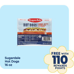 Sugardale Hot Dogs 16oz