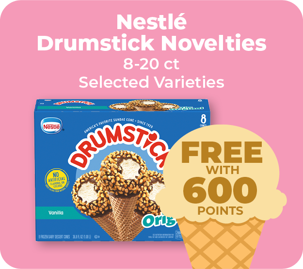 Nestle Drumstick Novelties 8-20ct, Selected Varieties