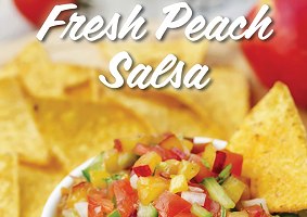 Fresh Peach Salsa 