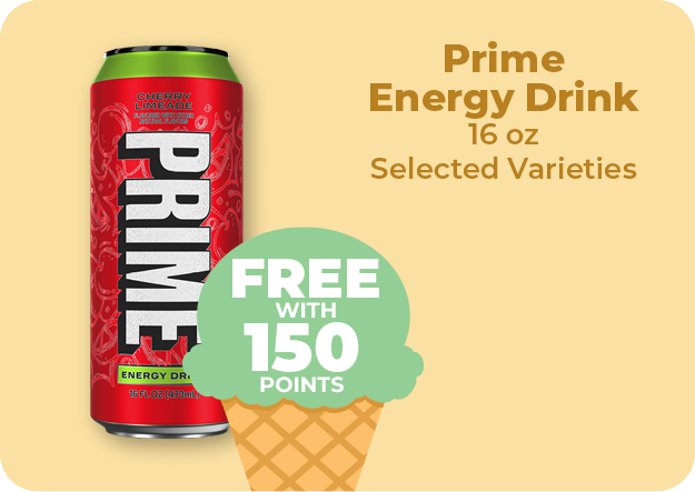 Prime Energy Drink 16oz, Selected Varieties