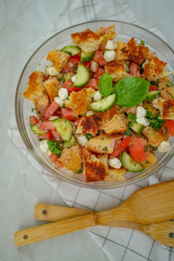 Grilled Ciabatta Panzanella Grilled Ciabatta Panzanella