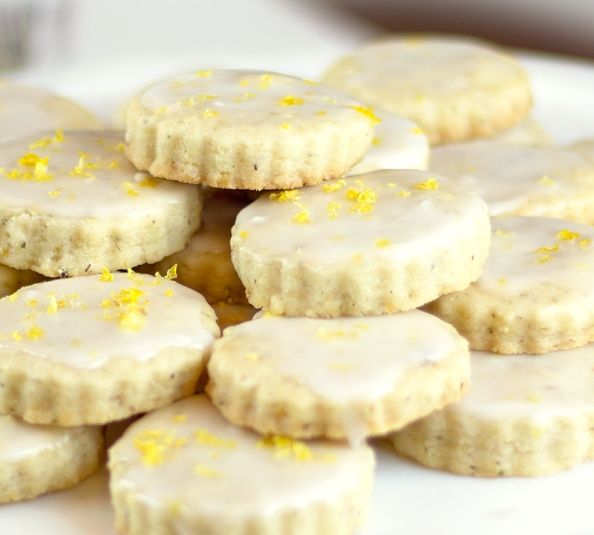Lemon Lavender Shortbread