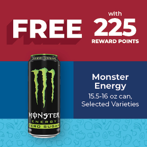 Monster Energy 15.5-16 oz, Selected Varieties