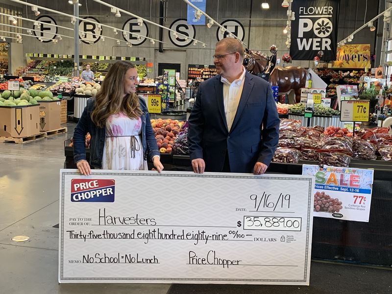 donations to Harvesters