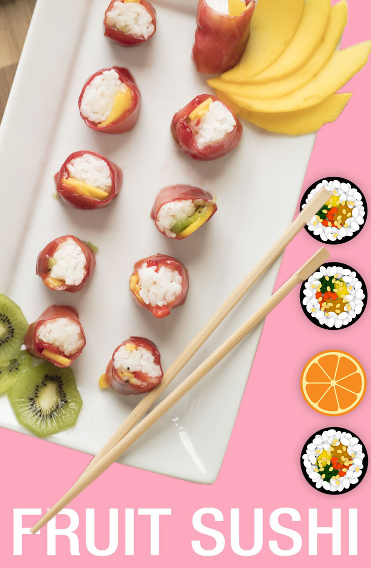 fruit sushi