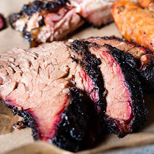 sliced brisket